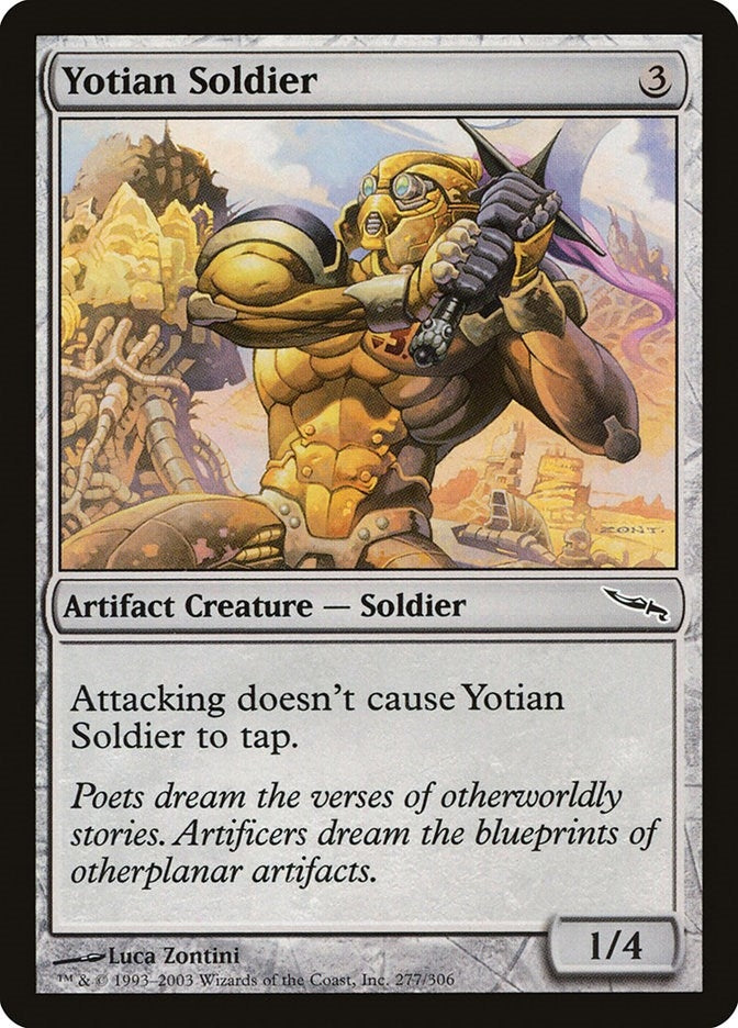 Image for Yotian Soldier (277) (MRD) - Magic: The Gathering