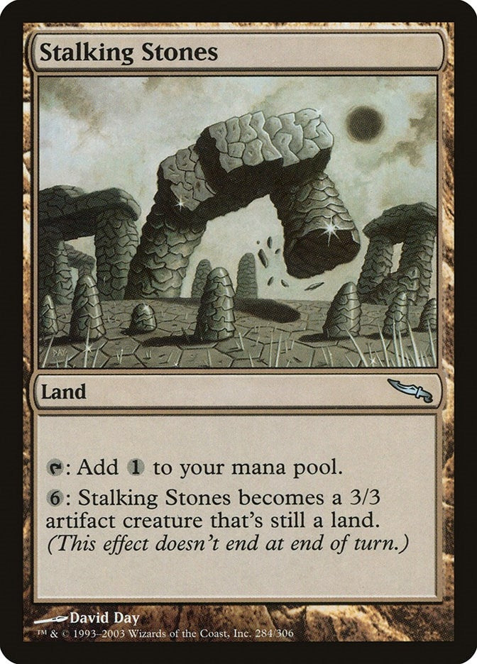 Image for Stalking Stones (284) (MRD) - Magic: The Gathering