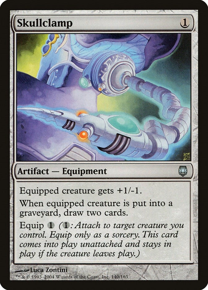 Image for Skullclamp (140) (DST) - Magic: The Gathering