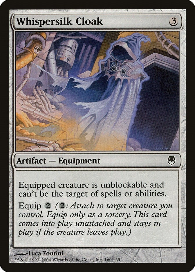 Image for Whispersilk Cloak (160) (DST) - Magic: The Gathering