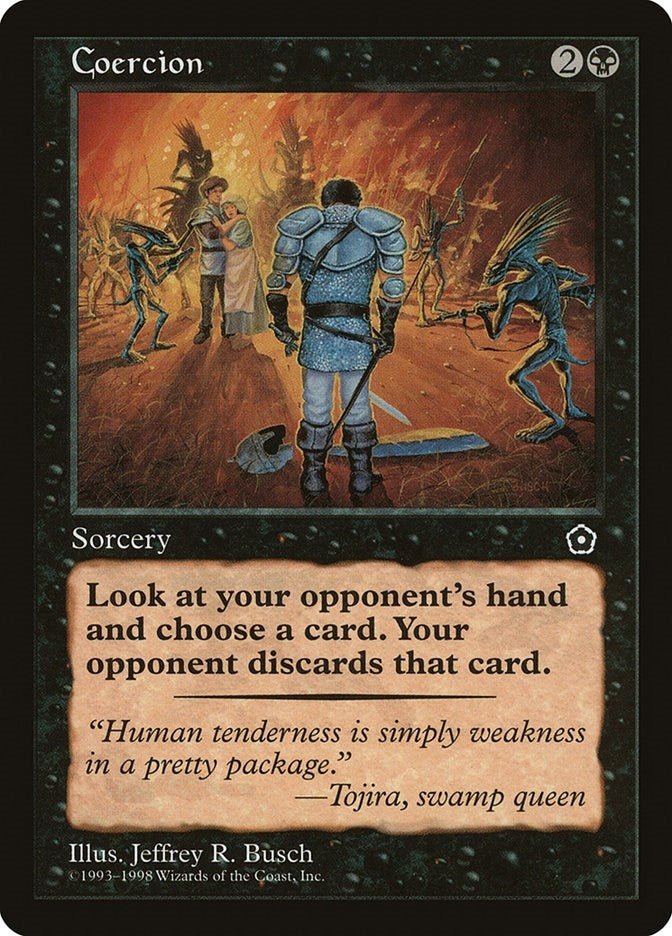 Image for Coercion (P02) - Magic: The Gathering