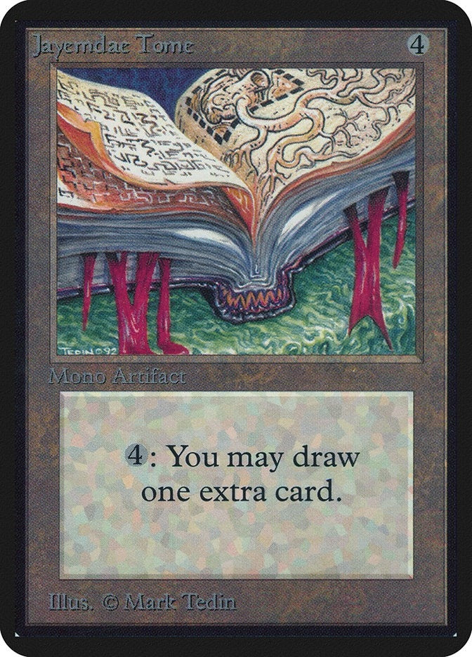 Image for Jayemdae Tome (LEA) - Magic: The Gathering