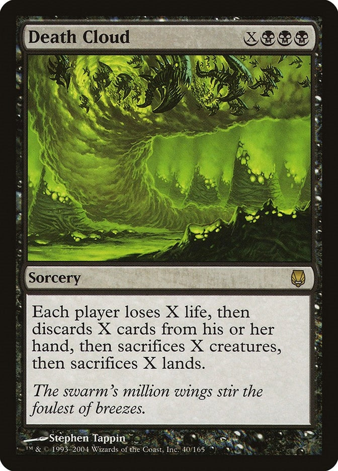 Image for Death Cloud (40) (DST) - Magic: The Gathering