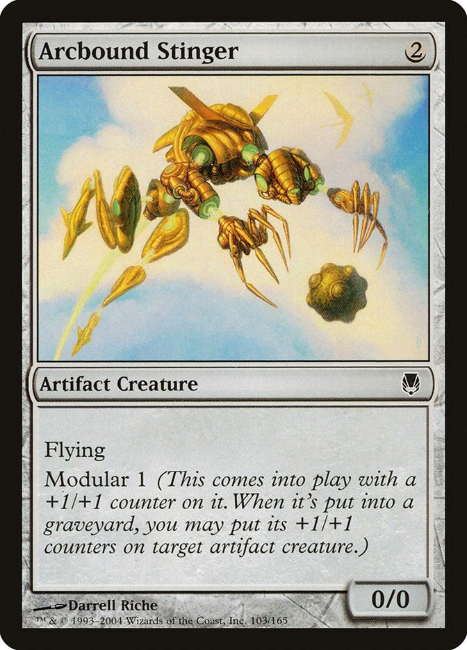Image for Arcbound Stinger (103) (DST) - Magic: The Gathering