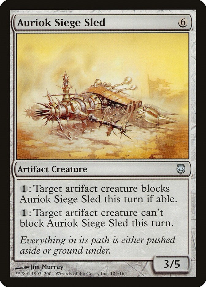 Image for Auriok Siege Sled (105) (DST) - Magic: The Gathering