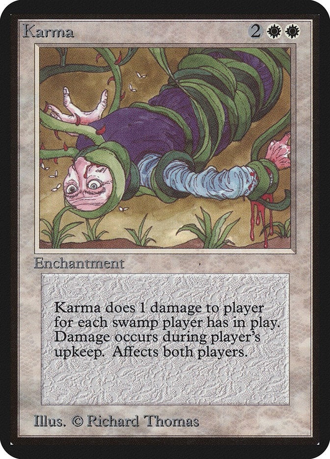 Image for Karma (LEA) - Magic: The Gathering