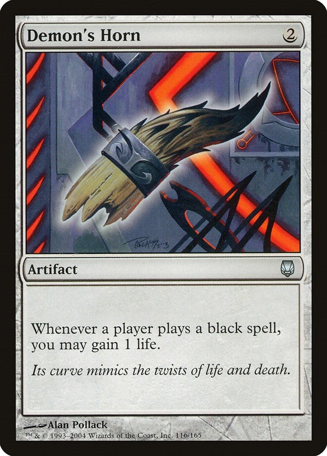 Image for Demon's Horn (116) (DST) - Magic: The Gathering