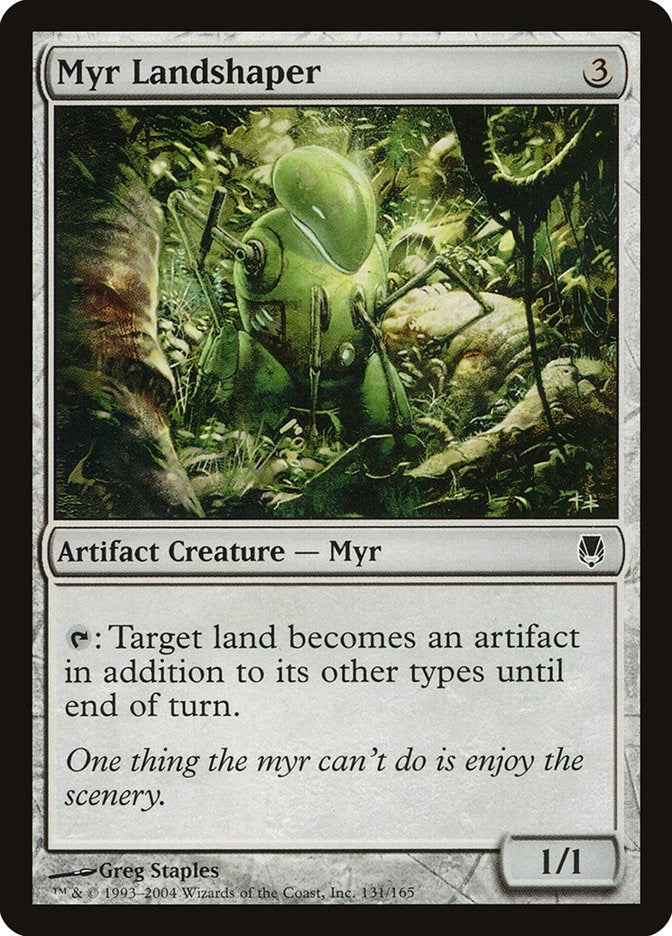 Image for Myr Landshaper (131) (DST) - Magic: The Gathering