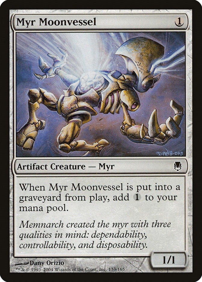 Image for Myr Moonvessel (133) (DST) - Magic: The Gathering