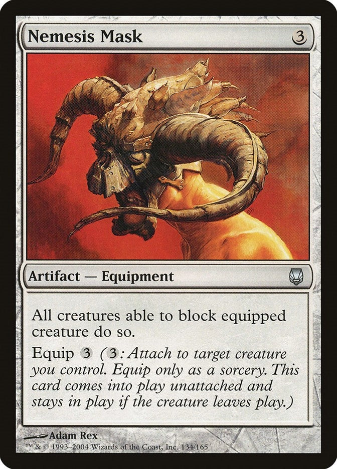 Image for Nemesis Mask (134) (DST) - Magic: The Gathering