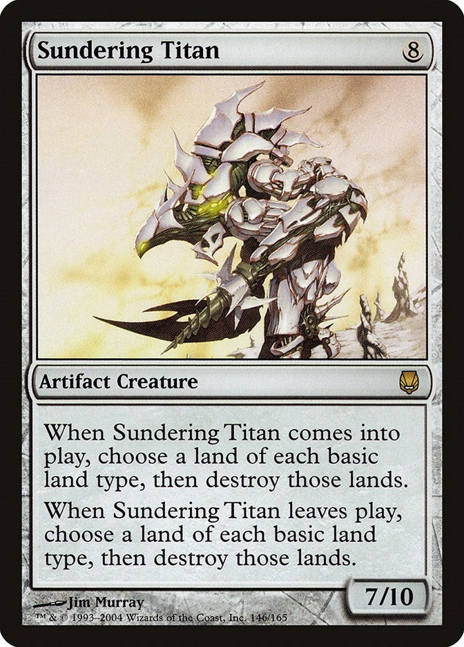 Image for Sundering Titan (146) (DST) - Magic: The Gathering