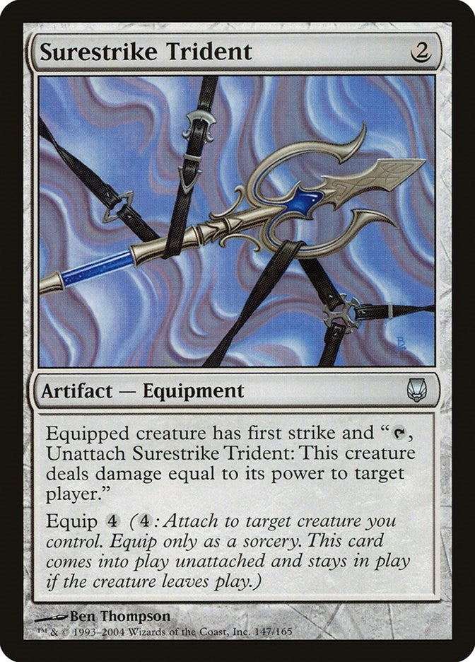 Image for Surestrike Trident (147) (DST) - Magic: The Gathering