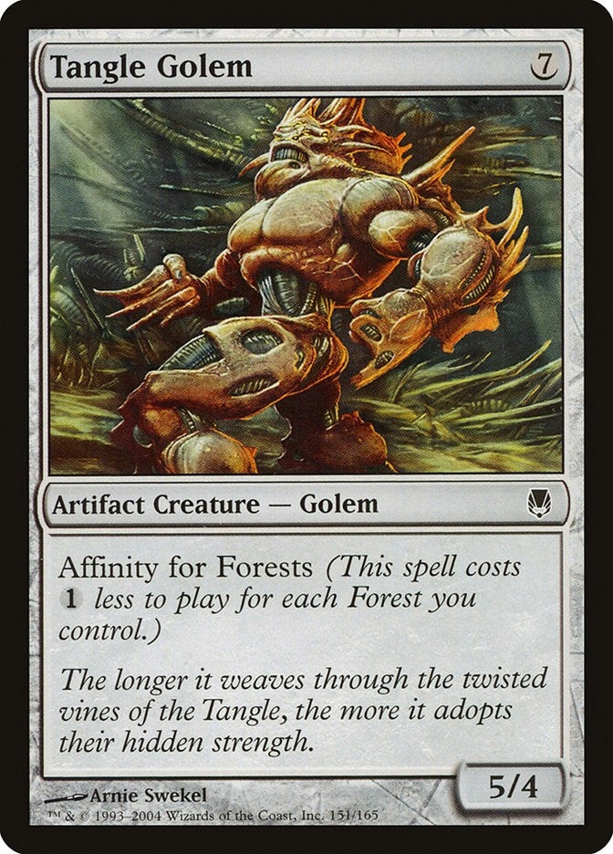 Image for Tangle Golem (151) (DST) - Magic: The Gathering
