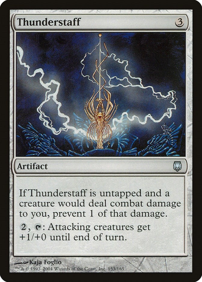 Image for Thunderstaff (153) (DST) - Magic: The Gathering