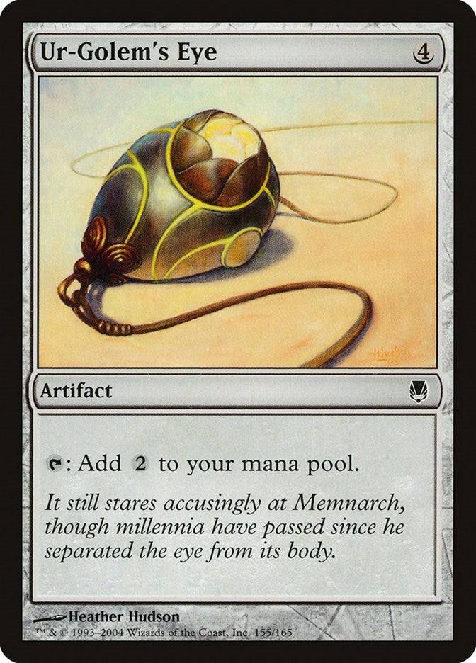 Image for Ur-Golem's Eye (155) (DST) - Magic: The Gathering