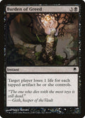 Image for Burden of Greed (38) (DST) - Magic: The Gathering