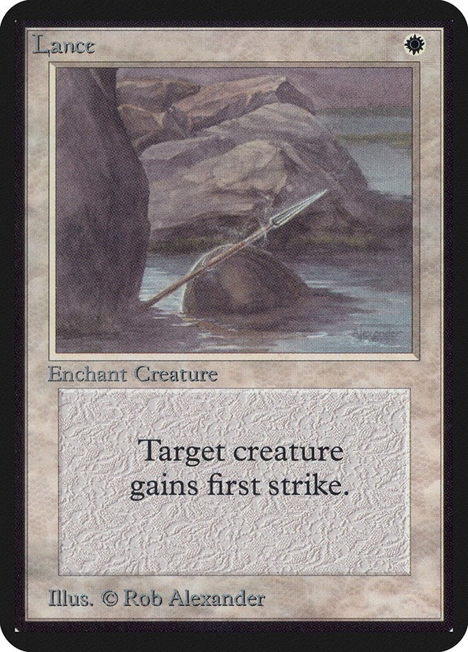 Image for Lance (LEA) - Magic: The Gathering