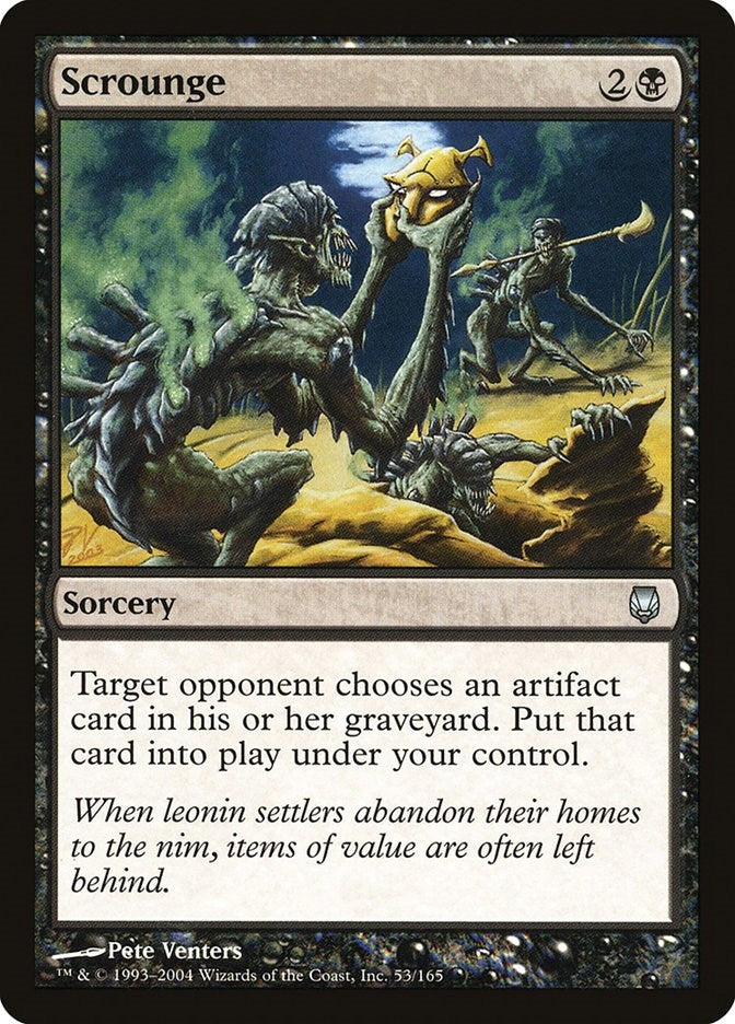 Image for Scrounge (53) (DST) - Magic: The Gathering