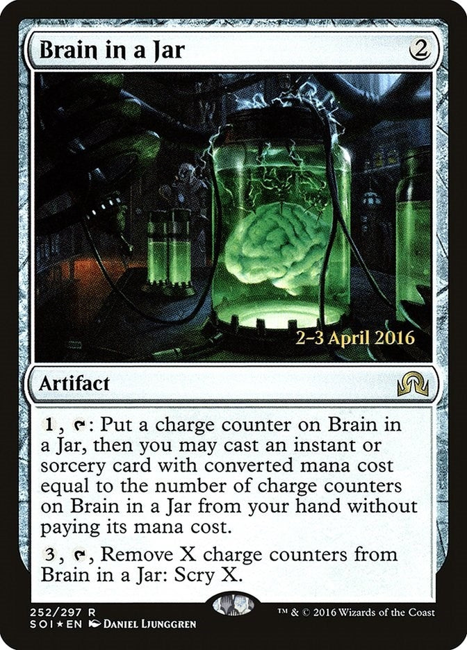 Image for Brain in a Jar (252) (PRE) - Magic: The Gathering