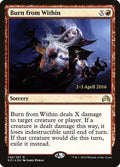 Image for Burn from Within (148) (PRE) - Magic: The Gathering