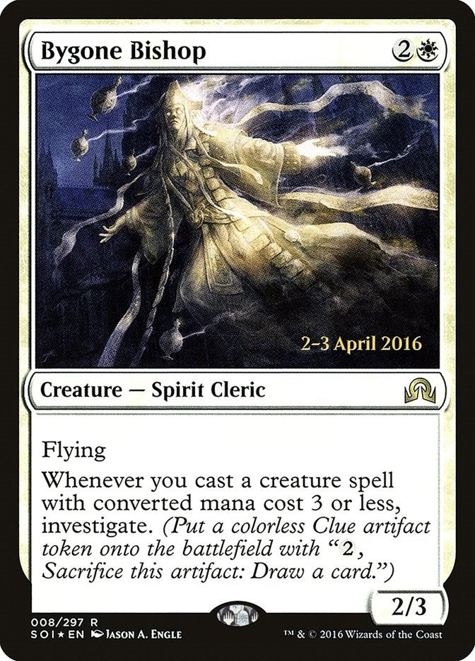 Image for Bygone Bishop (8) (PRE) - Magic: The Gathering