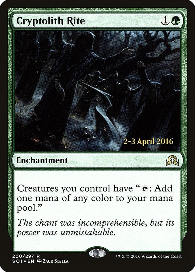 Image for Cryptolith Rite (200) (PRE) - Magic: The Gathering