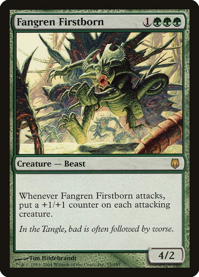 Image for Fangren Firstborn (75) (DST) - Magic: The Gathering