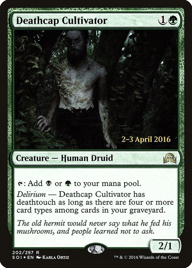 Image for Deathcap Cultivator (202) (PRE) - Magic: The Gathering