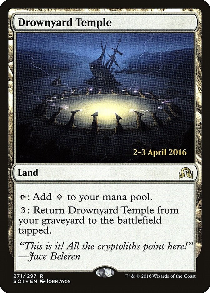 Image for Drownyard Temple (271) (PRE) - Magic: The Gathering