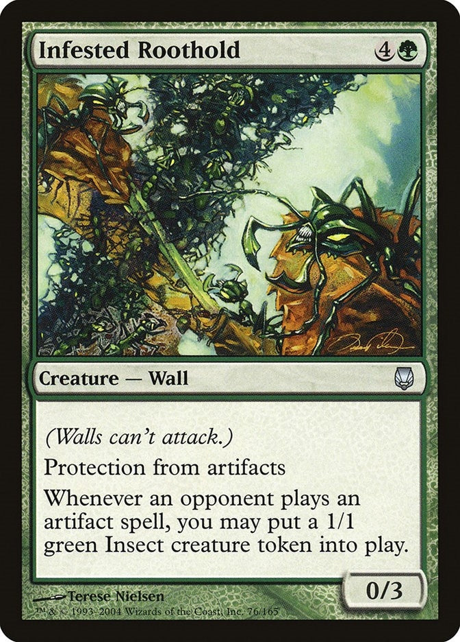 Image for Infested Roothold (76) (DST) - Magic: The Gathering