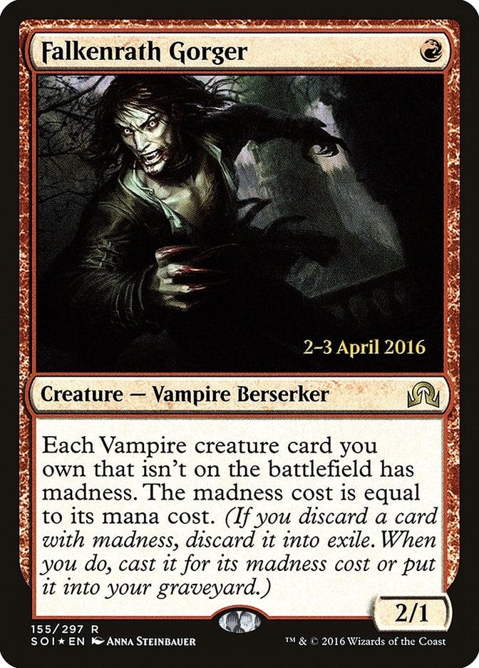 Image for Falkenrath Gorger (155) (PRE) - Magic: The Gathering
