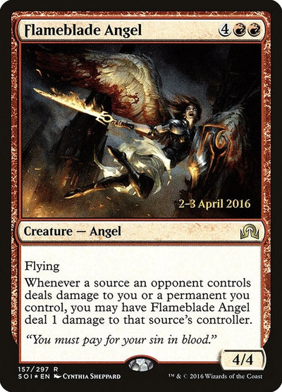 Flameblade Angel (157) (PRE)