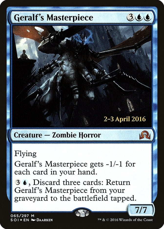Image for Geralf's Masterpiece (65) (PRE) - Magic: The Gathering