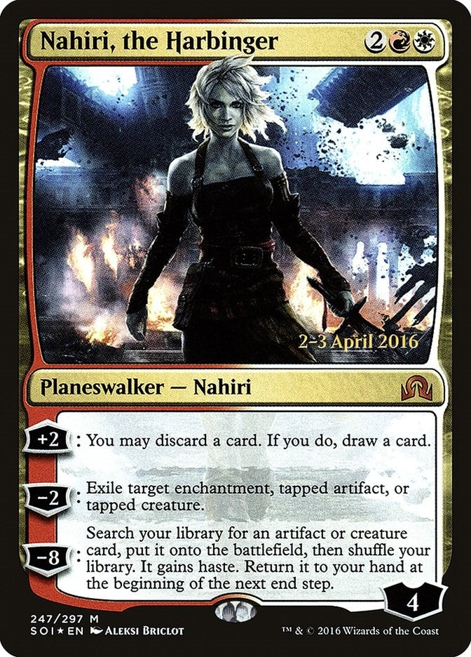 Image for Nahiri, the Harbinger (247) (PRE) - Magic: The Gathering