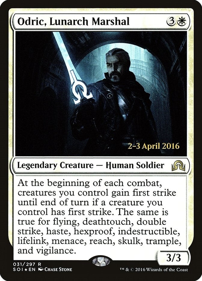 Image for Odric, Lunarch Marshal (31) (PRE) - Magic: The Gathering