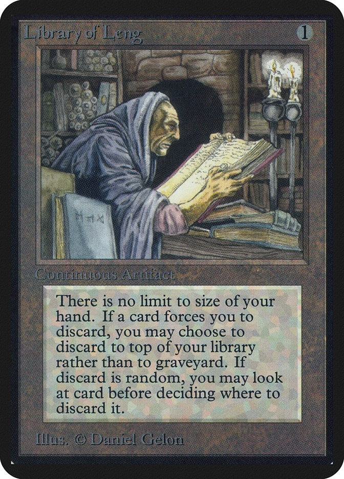 Image for Library of Leng (LEA) - Magic: The Gathering