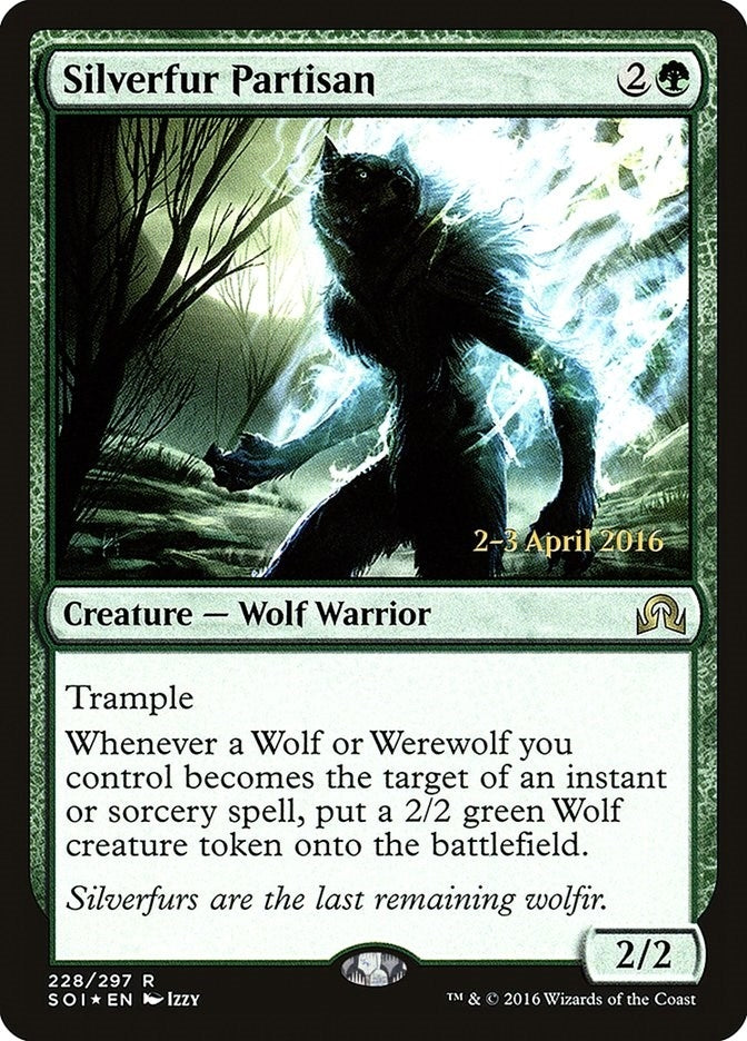 Image for Silverfur Partisan (228) (PRE) - Magic: The Gathering