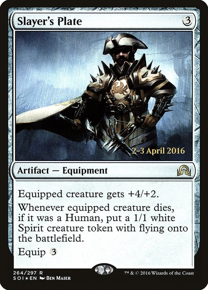 Image for Slayer's Plate (264) (PRE) - Magic: The Gathering