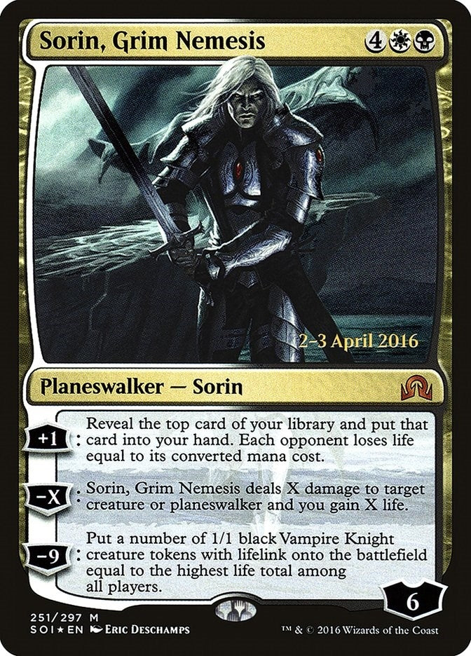 Image for Sorin, Grim Nemesis (251) (PRE) - Magic: The Gathering