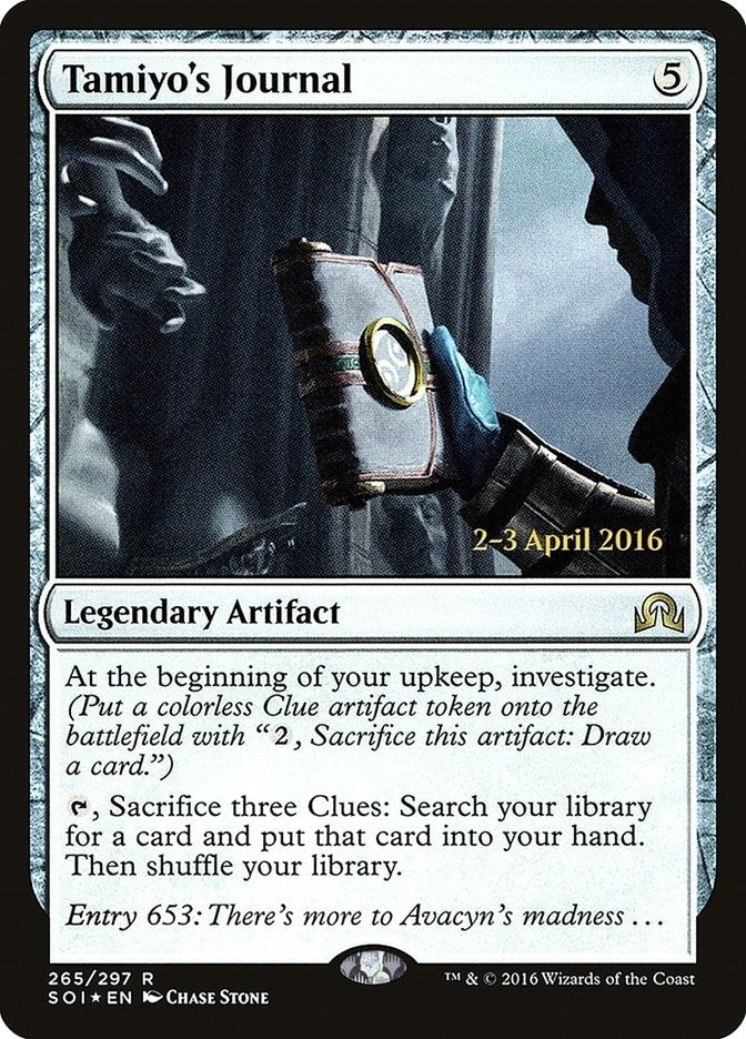Image for Tamiyo's Journal (Entry 653) (265) (PRE) - Magic: The Gathering