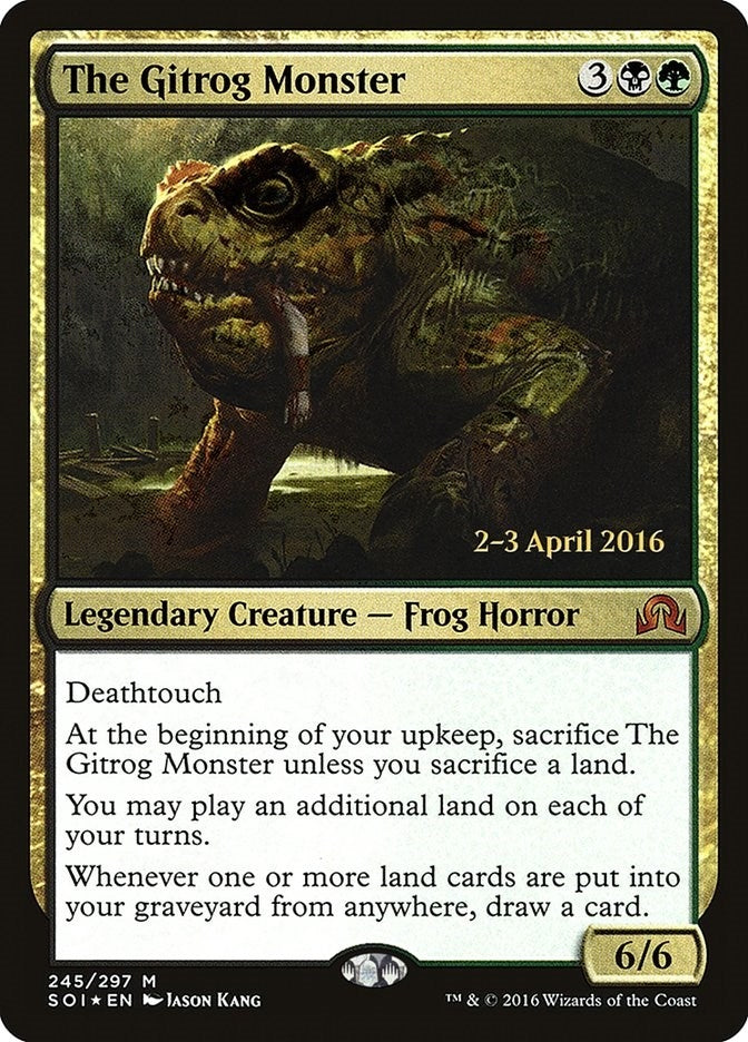 Image for The Gitrog Monster (245) (PRE) - Magic: The Gathering