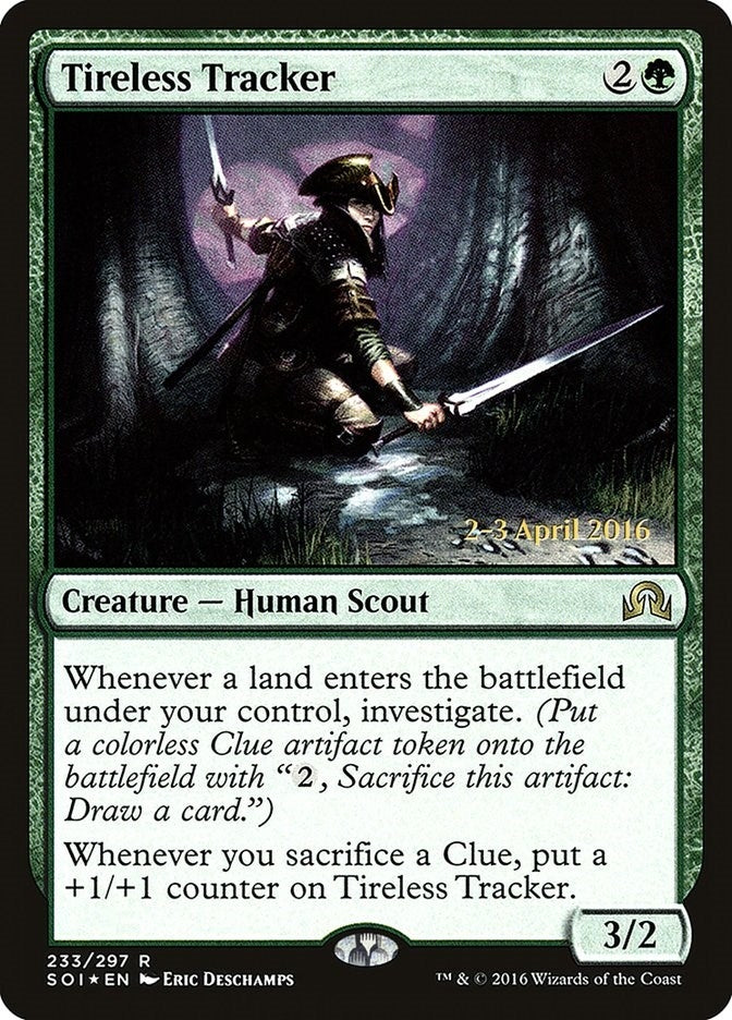 Image for Tireless Tracker (233) (PRE) - Magic: The Gathering