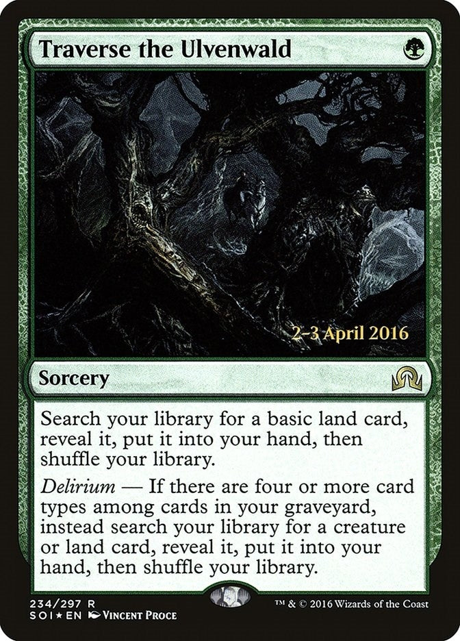 Image for Traverse the Ulvenwald (234) (PRE) - Magic: The Gathering