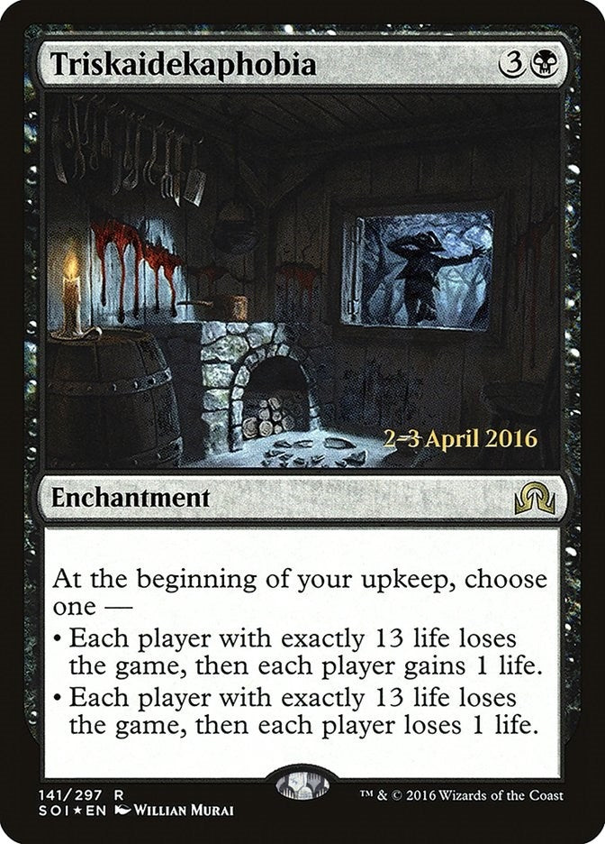 Image for Triskaidekaphobia (141) (PRE) - Magic: The Gathering