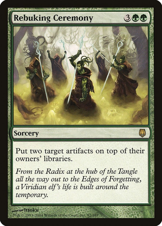Image for Rebuking Ceremony (82) (DST) - Magic: The Gathering