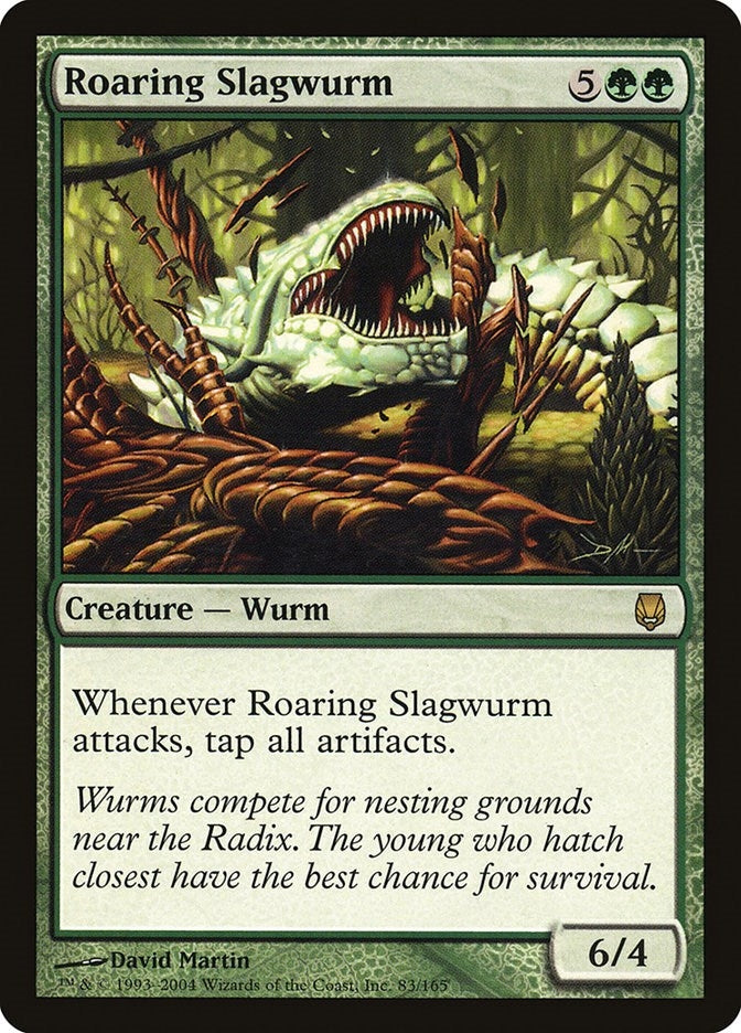 Image for Roaring Slagwurm (83) (DST) - Magic: The Gathering