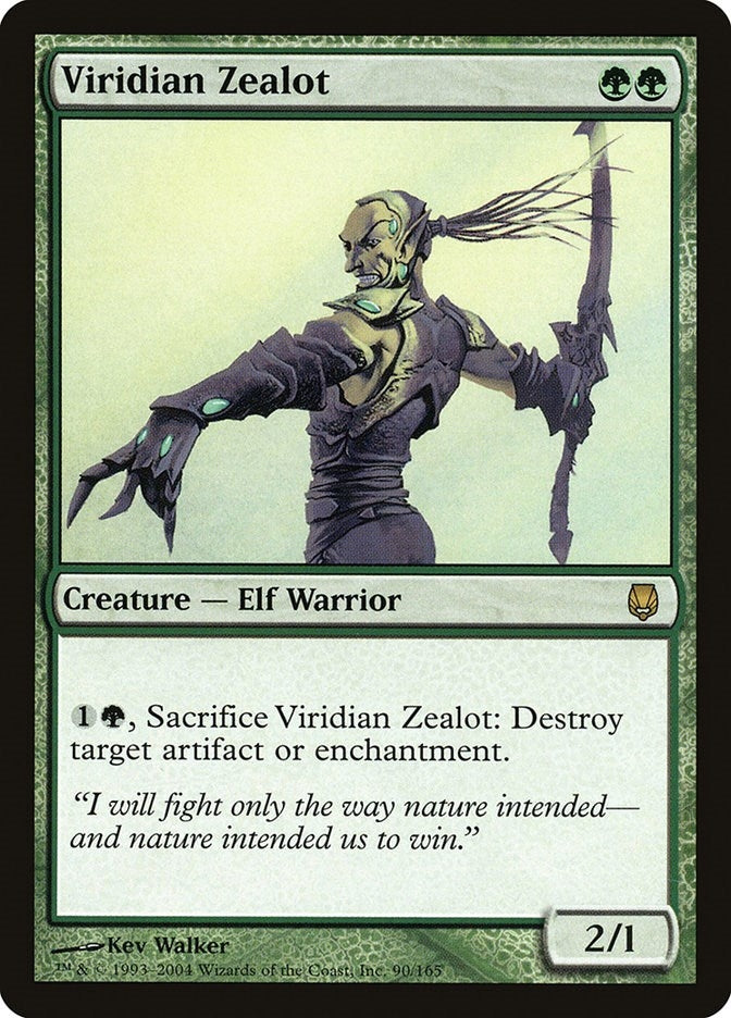 Image for Viridian Zealot (90) (DST) - Magic: The Gathering