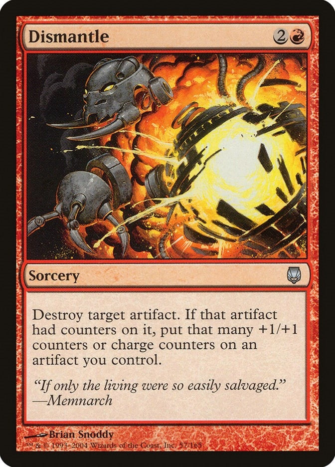 Image for Dismantle (57) (DST) - Magic: The Gathering
