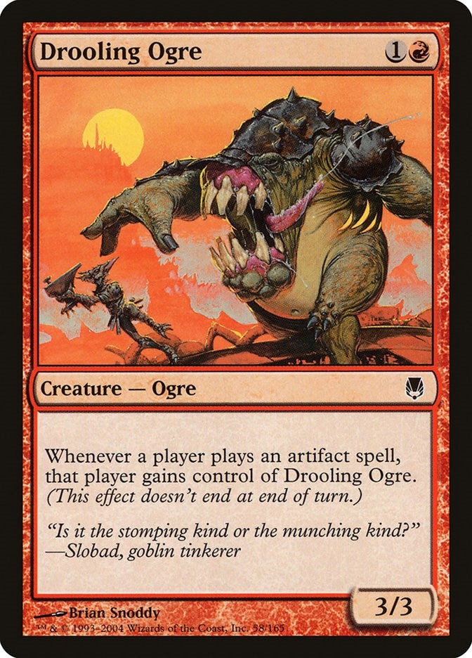 Image for Drooling Ogre (58) (DST) - Magic: The Gathering