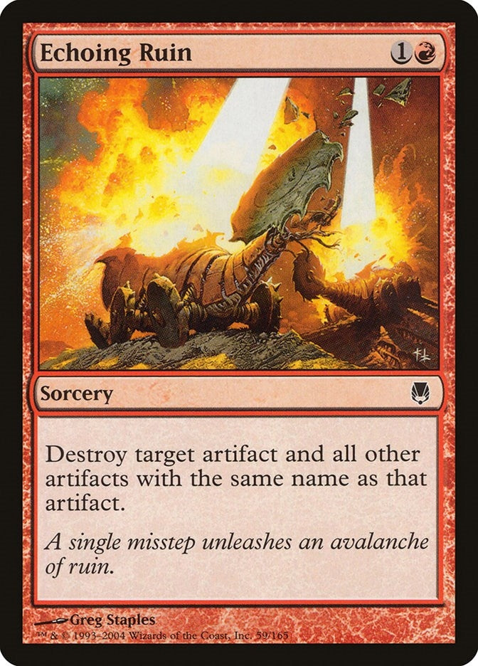 Image for Echoing Ruin (59) (DST) - Magic: The Gathering